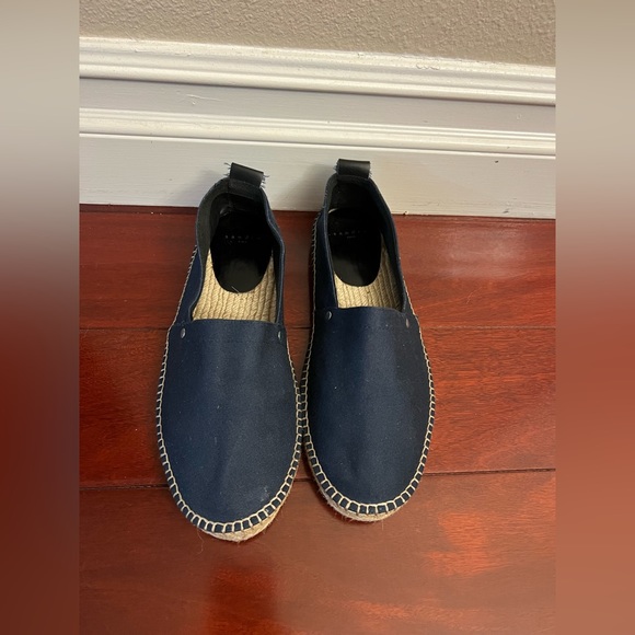 Sandro Espadrilles Women's EU 41 Navy Loafers Shoes Hand-Made Spain - Picture 3 of 7